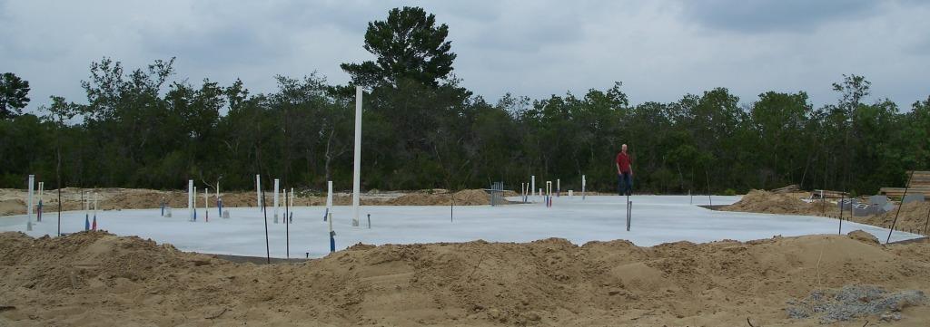 poured foundation